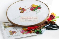 С чего начать вышивку крестом