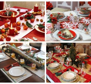 Украшение новогоднего стола: лучшие идеи с пошаговыми фото