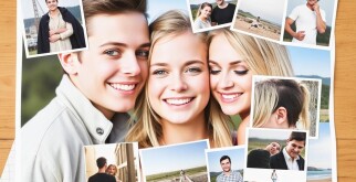 Создание коллажа из фотографий: как собрать воспоминания в гармоничную историю