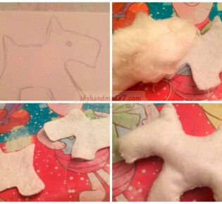 Игрушка на елку: собака своими руками. ТОП — 20 идей с фото