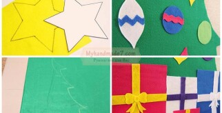 Как сделать новогоднюю елку своими руками. ТОП — 100 идей с фото