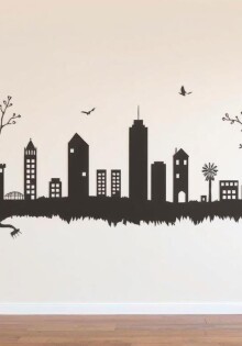 Роспись стен трафаретным методом: точные рисунки и живой характер пространства