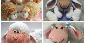 Овечка спицами: лучшие идеи своими руками