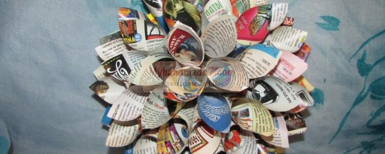 Объемный цветок из бумаги. Мастер-класс с пошаговыми фото