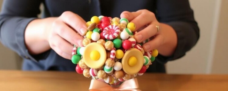 Сладкая палитра своими руками: как выстроить искусственный букет из конфет и удивить любого