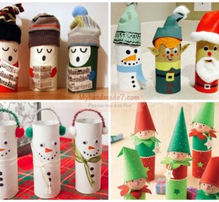 Поделки из бумаги: Новый год своими руками. ТОП — 50 лучших