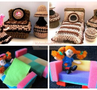 Как сделать мебель для кукол? лучшие идеи, мастер-классы с фото