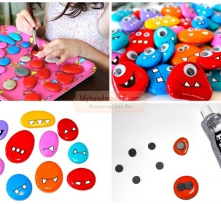 Поделки из камней своими руками: лучшие мастер-классы с фото