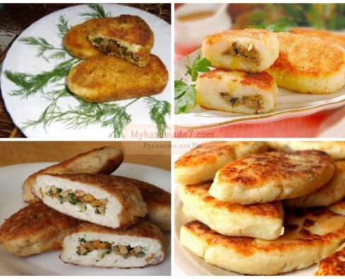 Зразы с грибами: популярные рецепты с фото