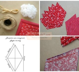 Большие игрушки на елку своими руками. ТОП — 50 идей с фото