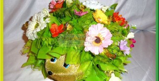 Мастер-класс. Подарки из конфет своими руками: ежик