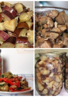 Баклажаны, как грибы на зиму. Пошаговые рецепты с фото