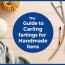 The complete guide to caring for your handmade items