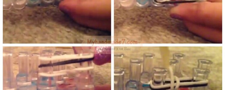 Как сделать браслет и кольцо из резинок: пошаговый мастер-класс с фото