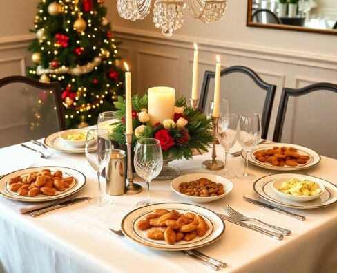 Новогодний стол без паники: простые рецепты и хитрости для хозяюшек