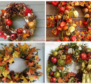 Осенние венки своими руками: пошаговые мк