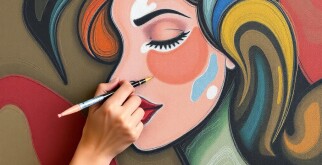 Роспись ткани акриловыми контурами: как превратить простую ткань в настоящее полотно