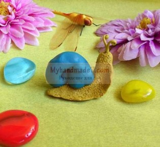 Лепим с детьми. Улитка из пластилина: пошаговый мастер-класс с фото