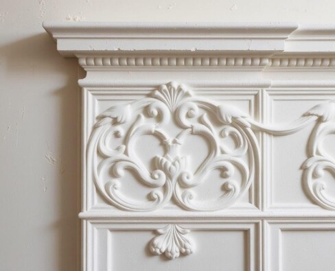Лепка декоративного панно из гипса: идеи, техника и вдохновение для прекрасной стены