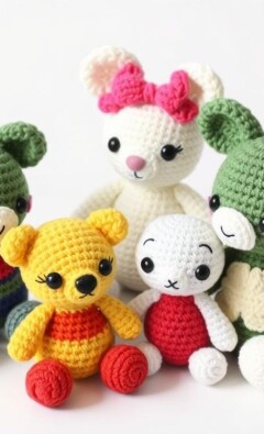 Вязание амигуруми: миниатюрные игрушки, которые живут в ваших руках