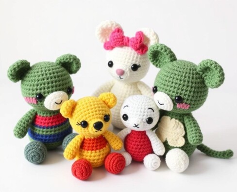 Вязание амигуруми: миниатюрные игрушки, которые живут в ваших руках