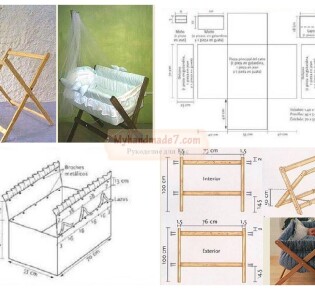 Детская кроватка своими руками. Как сделать? Идеи и пошаговые инструкции.