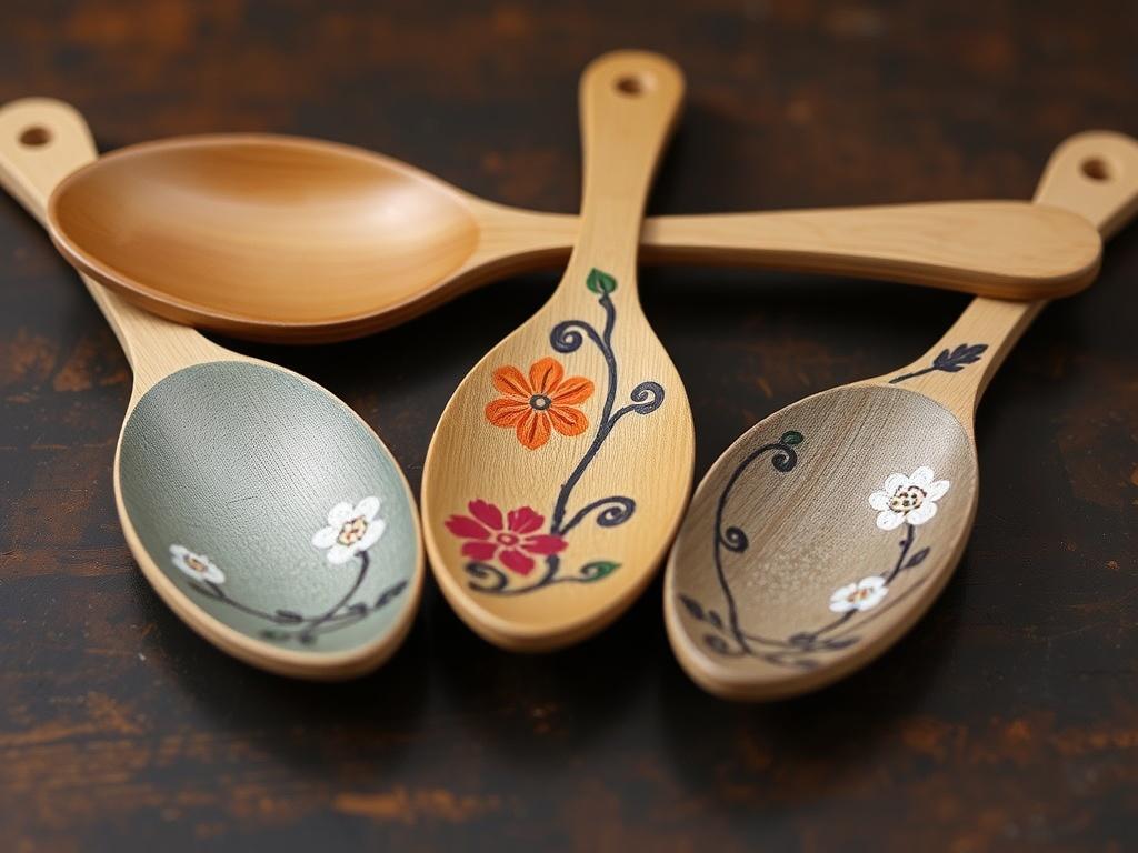Роспись деревянных ложек. Техники и мотивы: что работает на малой площади и как выбирать стиль Роспись деревянных ложек. Техники и мотивы: что работает на малой площади и как выбирать стиль