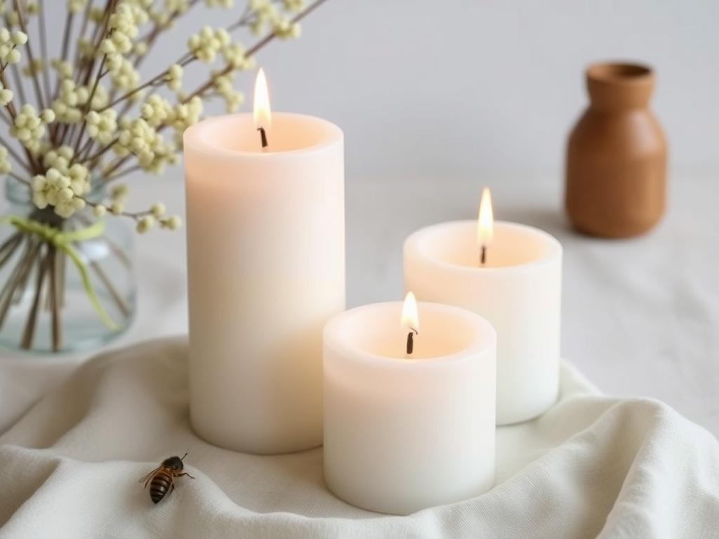 Décorer des bougies avec de la cire d'abeille : un projet naturel et poétique.. Outils alternatifs et astuces d'atelier Décorer des bougies avec de la cire d'abeille : un projet naturel et poétique.. Outils alternatifs et astuces d'atelier