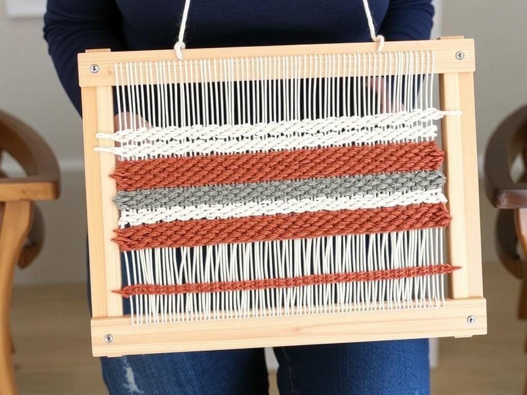 The Basics of Weaving on a Frame Loom. Keeping creativity alive as you progress The Basics of Weaving on a Frame Loom. Keeping creativity alive as you progress