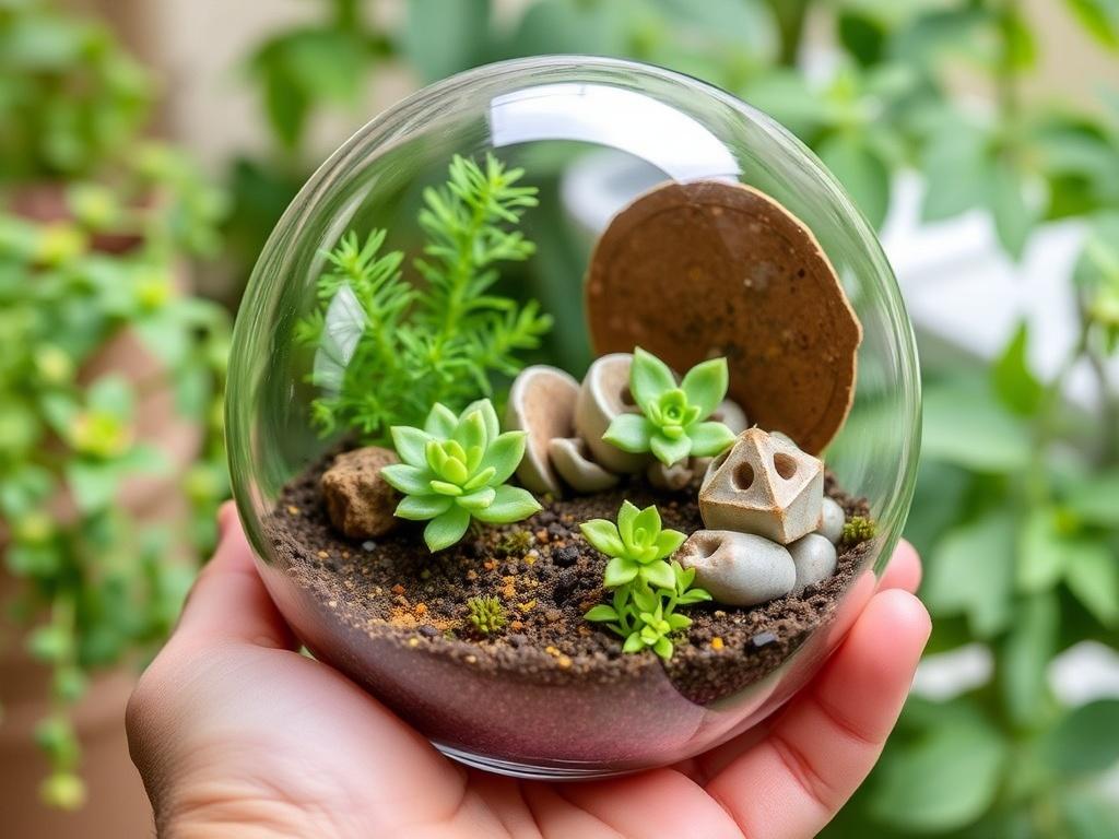 Cómo crear un terrario en miniatura para tu hogar.. Poda, trasplante y mantenimiento general Cómo crear un terrario en miniatura para tu hogar.. Poda, trasplante y mantenimiento general