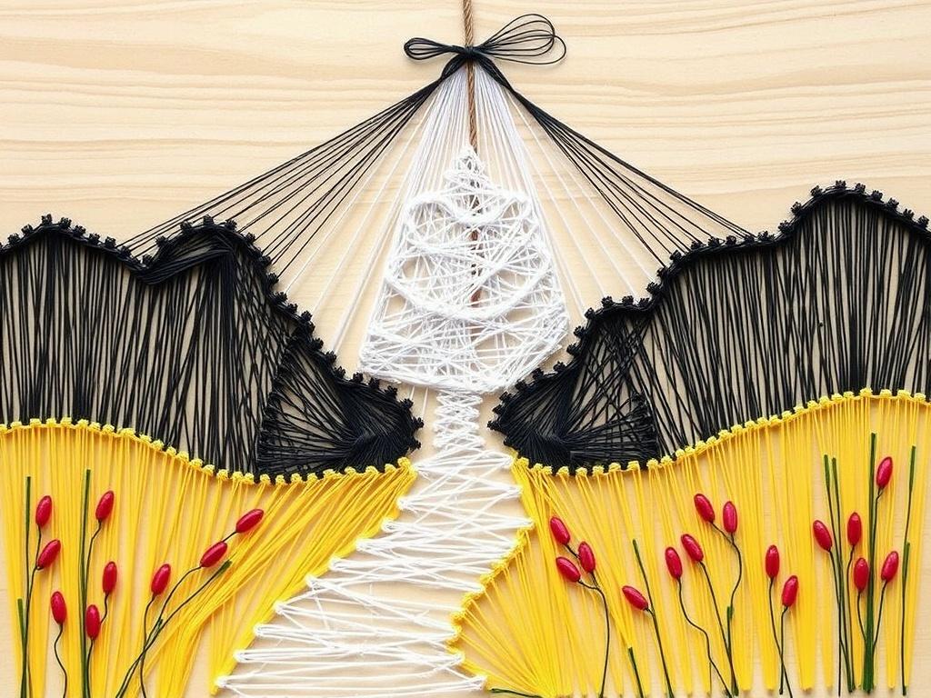 Создание картины из ниток (string art). Идеи проектов и источники вдохновения Создание картины из ниток (string art). Идеи проектов и источники вдохновения