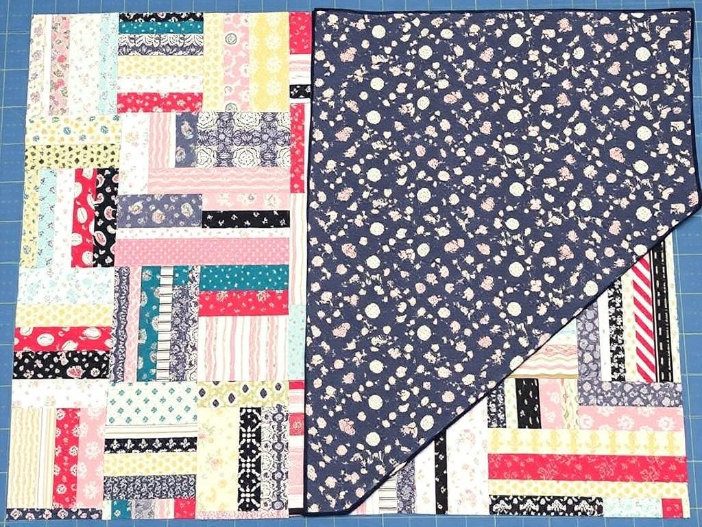 Building a Stylish Fabric Scrap Stash Buster Quilt. Quilting and finishing Building a Stylish Fabric Scrap Stash Buster Quilt. Quilting and finishing