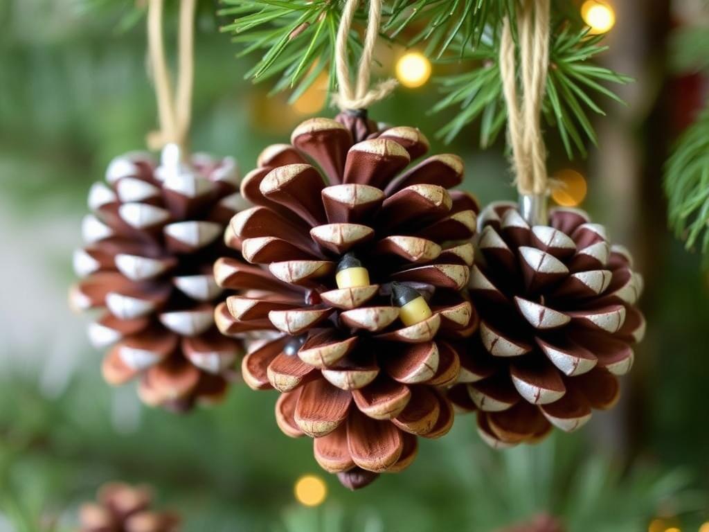 Adornos navideños hechos con conos de pino.. Por qué elegir conos de pino para decorar Adornos navideños hechos con conos de pino.. Por qué elegir conos de pino para decorar