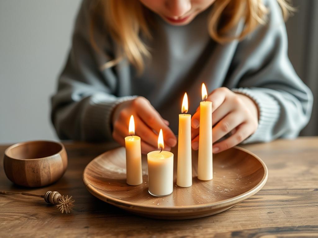 Décorer des bougies avec de la cire d'abeille : un projet naturel et poétique.. Continuer à apprendre : expérimentations recommandées Décorer des bougies avec de la cire d'abeille : un projet naturel et poétique.. Continuer à apprendre : expérimentations recommandées