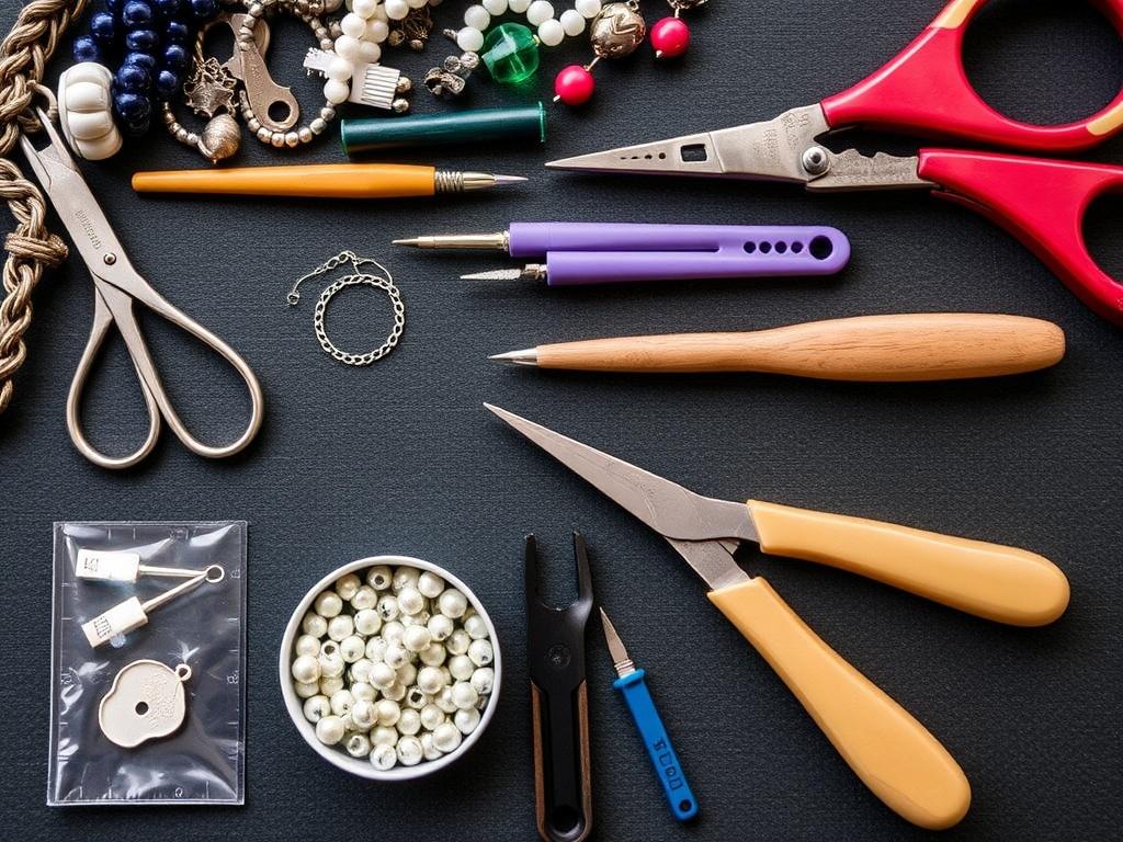 Les outils indispensables pour se lancer dans la création de bijoux.. outils pour les perles et le montage Les outils indispensables pour se lancer dans la création de bijoux.. outils pour les perles et le montage