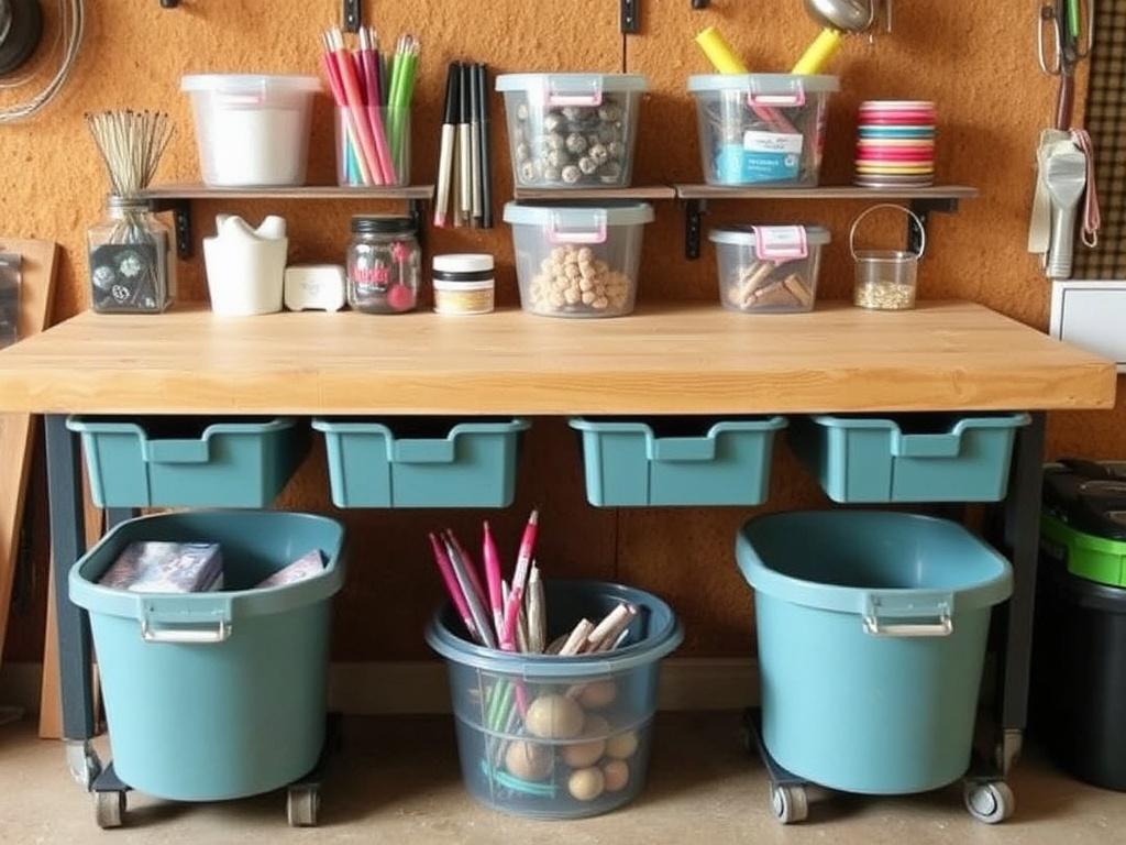 Dix idées de rangement DIY pour organiser son atelier créatif.. Ressources complémentaires Dix idées de rangement DIY pour organiser son atelier créatif.. Ressources complémentaires
