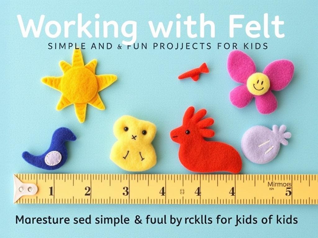Working with Felt: Simple and Fun Projects for Kids. Measuring progress and celebrating skills learned