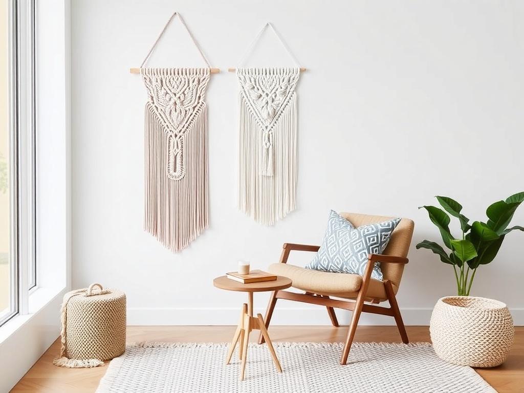 Introduction to Macramé: Knot Your Way to Beautiful Wall Hangings. where macramé fits in modern interiors