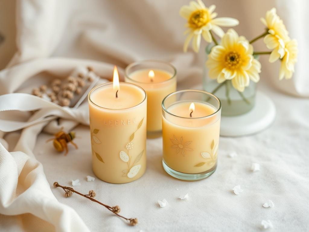 Décorer des bougies avec de la cire d'abeille : un projet naturel et poétique.. Emballage et mise en valeur pour offrir Décorer des bougies avec de la cire d'abeille : un projet naturel et poétique.. Emballage et mise en valeur pour offrir