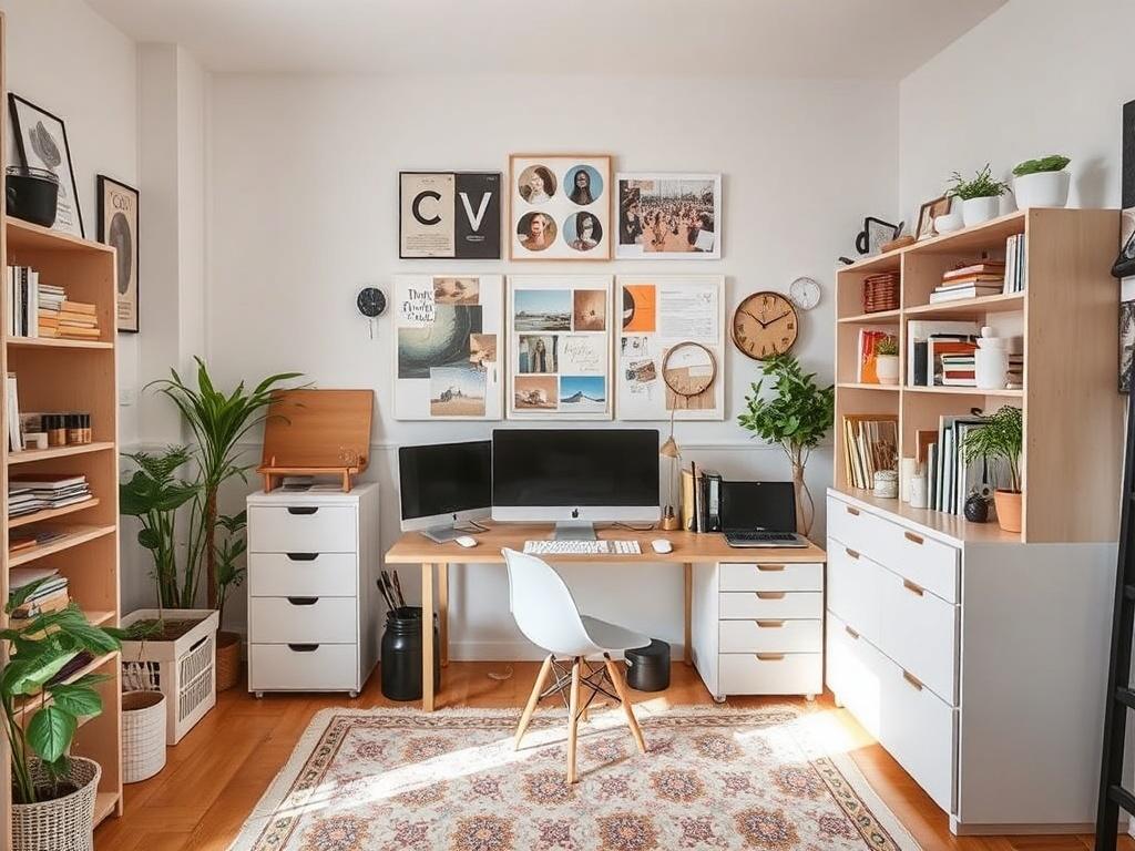 Organiser son espace créatif dans un petit appartement : nos astuces.. Exemples d'aménagements pour différentes disciplines Organiser son espace créatif dans un petit appartement : nos astuces.. Exemples d'aménagements pour différentes disciplines