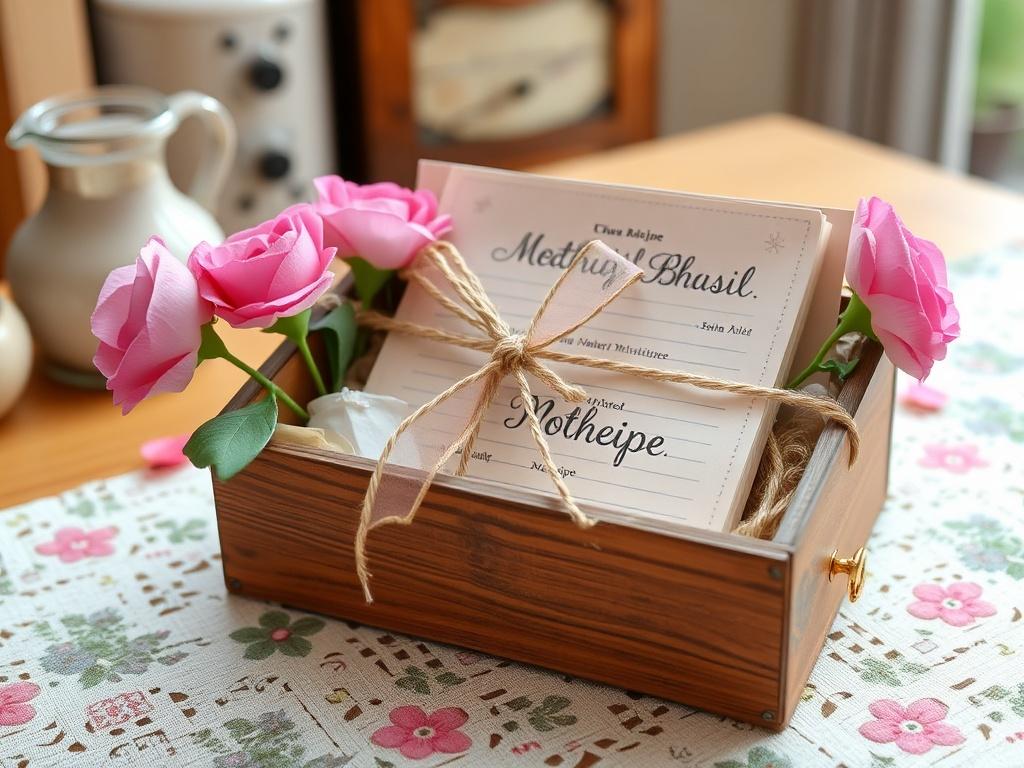 Cadeaux faits main pour la fête des mères : des idées uniques et touchantes.. Expérience personnelle : une boîte de recettes et un dimanche humide Cadeaux faits main pour la fête des mères : des idées uniques et touchantes.. Expérience personnelle : une boîte de recettes et un dimanche humide