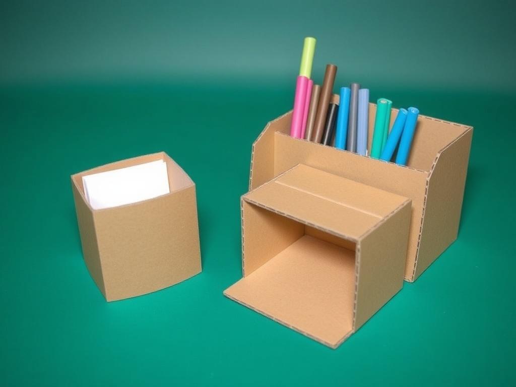 Organizadores de escritorio hechos con cartón.. Medidas y tolerancias: pequeñas reglas prácticas Organizadores de escritorio hechos con cartón.. Medidas y tolerancias: pequeñas reglas prácticas