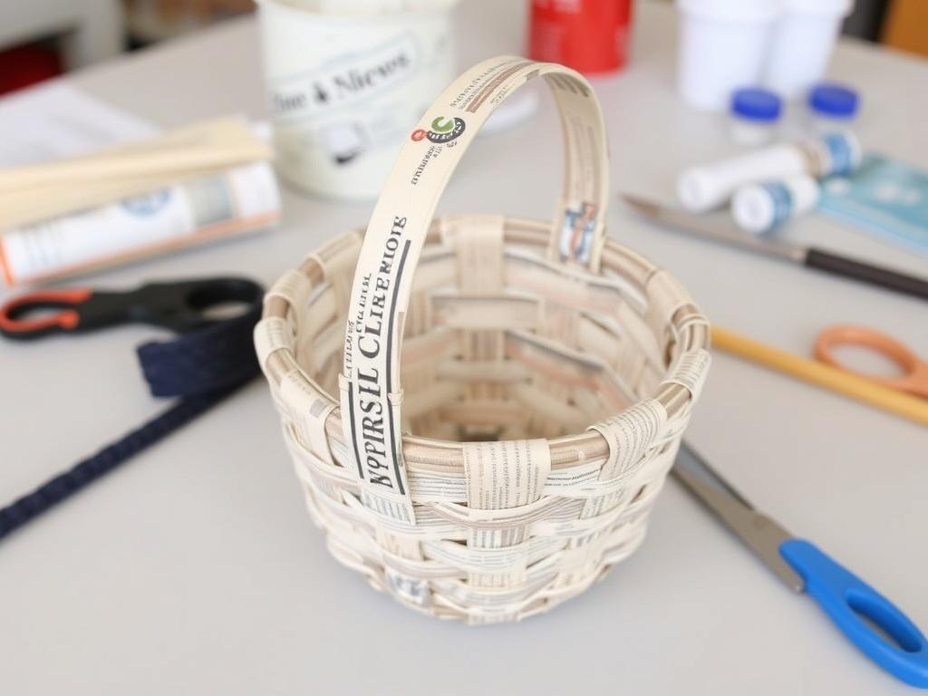 Плетение корзины из газетных трубочек. Материалы и подготовка Плетение корзины из газетных трубочек. Материалы и подготовка