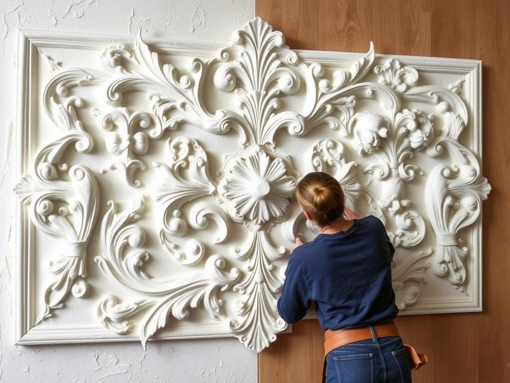 Лепка декоративного панно из гипса. Монтаж панно и уход: как разместить работу на стене и сохранить её красоту