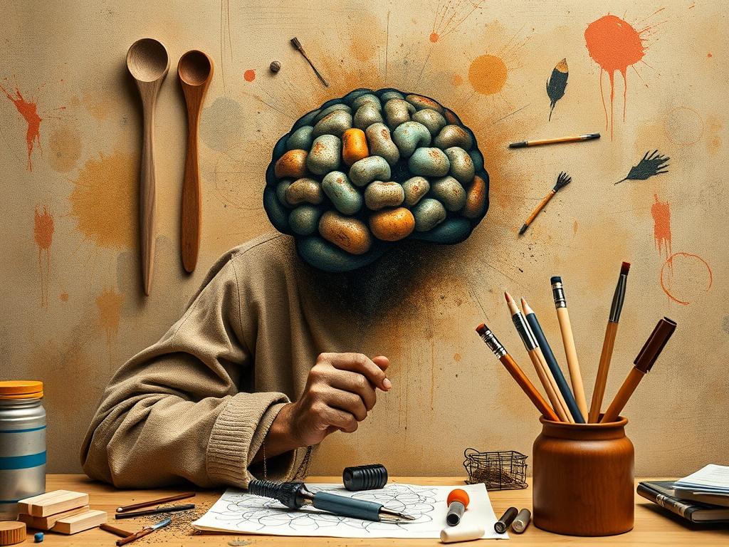 Les bienfaits psychologiques de la pratique d'une activité créative manuelle.. Wie Gesellschaft und Politik unterstützen können Les bienfaits psychologiques de la pratique d'une activité créative manuelle.. Wie Gesellschaft und Politik unterstützen können