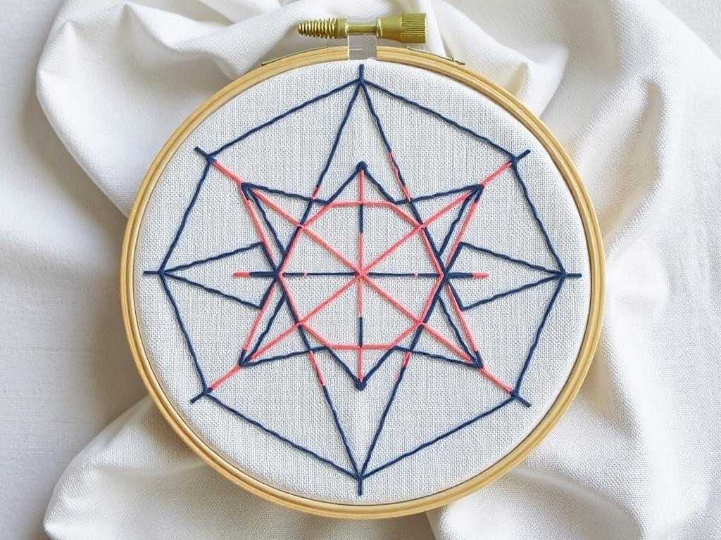 La broderie moderne : motifs géométriques pour débutants.. Pourquoi la géométrie séduit tant en broderie La broderie moderne : motifs géométriques pour débutants.. Pourquoi la géométrie séduit tant en broderie