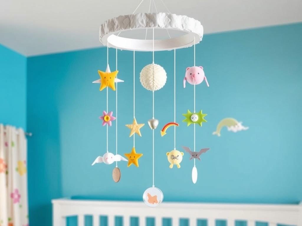 Crea móviles decorativos para la habitación de un bebé.. Ideas creativas para personalizar Crea móviles decorativos para la habitación de un bebé.. Ideas creativas para personalizar