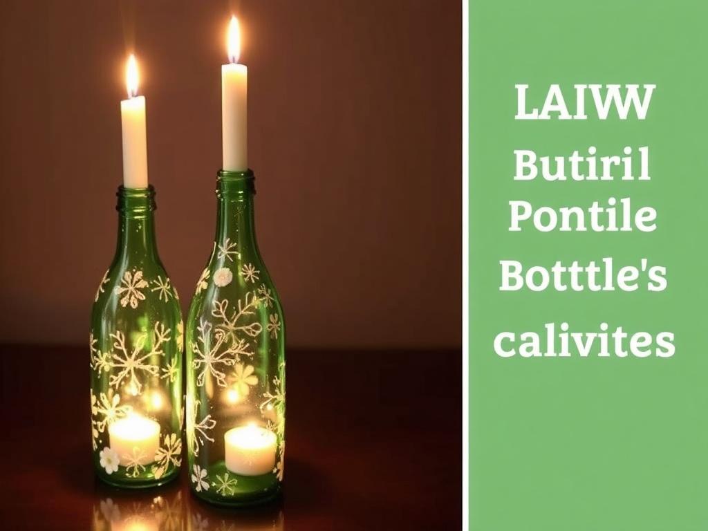 Convierte botellas de vidrio en portavelas decorativos.. Recursos adicionales y dónde aprender más Convierte botellas de vidrio en portavelas decorativos.. Recursos adicionales y dónde aprender más