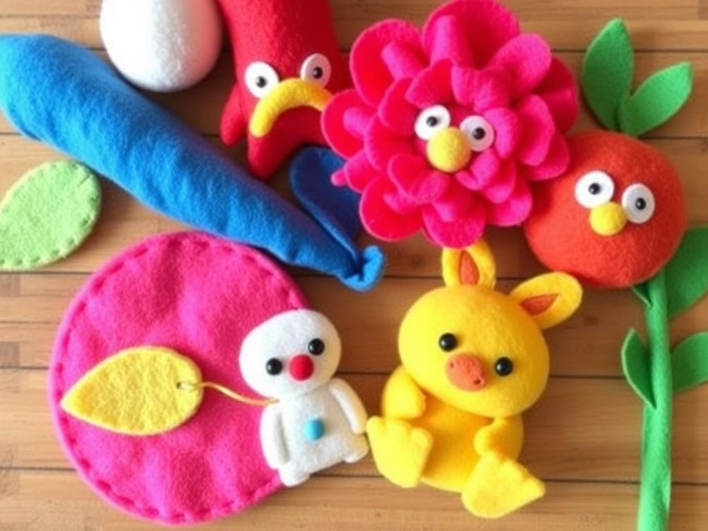 Working with Felt: Simple and Fun Projects for Kids. Where to find patterns, templates, and inspiration