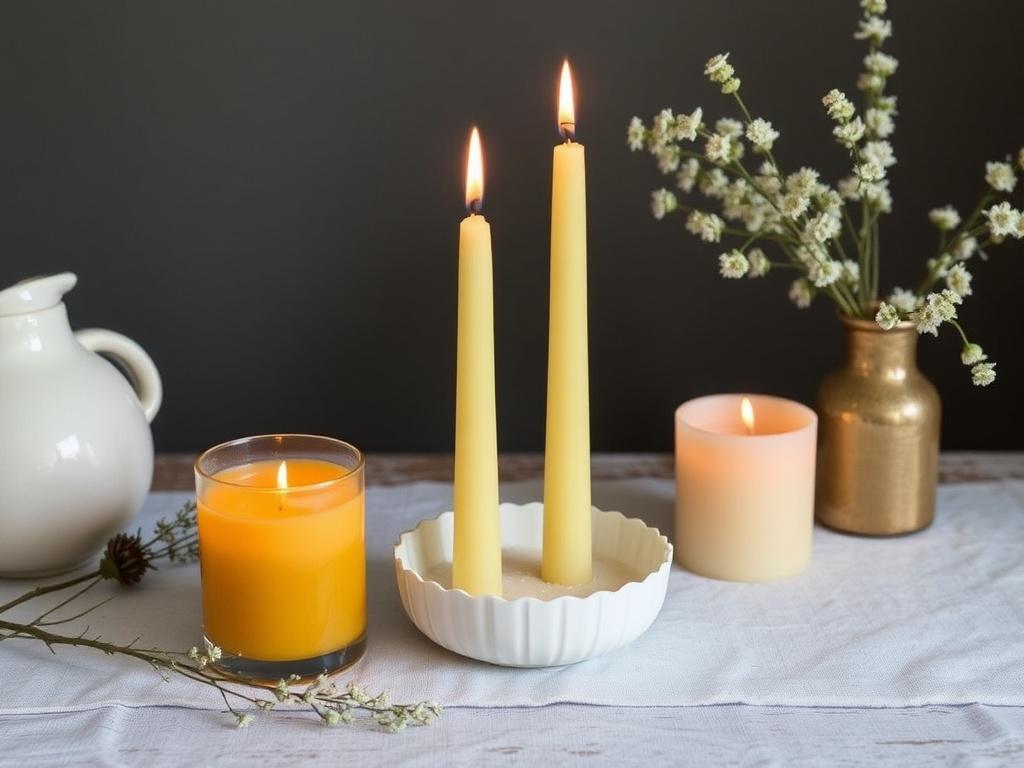 Décorer des bougies avec de la cire d'abeille : un projet naturel et poétique.. Ressources et inspiration Décorer des bougies avec de la cire d'abeille : un projet naturel et poétique.. Ressources et inspiration